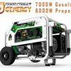 GENERADOR GASOLINA - PROPANO NATURA 7000 GENERGY