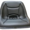 Asiento de cubeta RM450 PVC Negro Sin guias railes